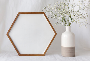 шестиугольная рамка